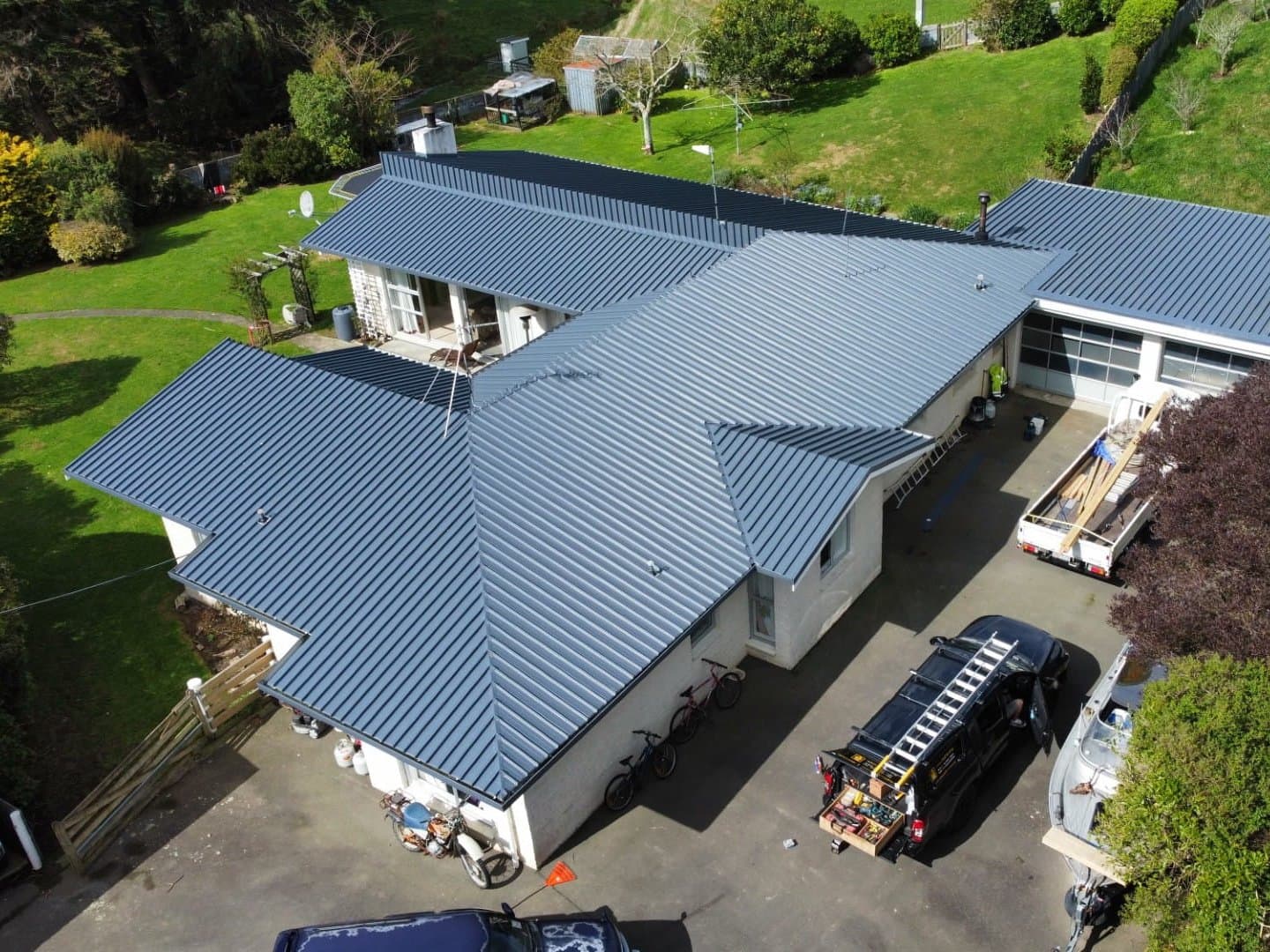 new steel roof wellington
